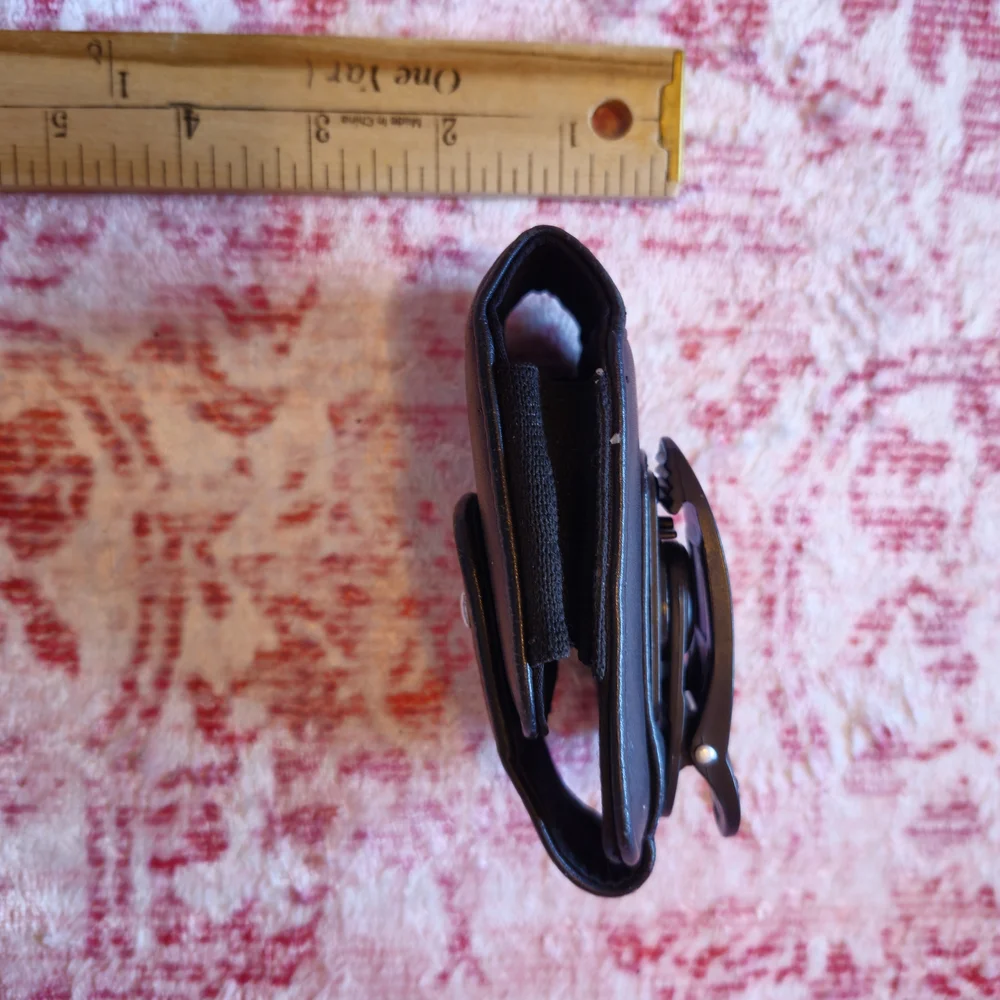 BlackBerry Black Leather Phone Holster